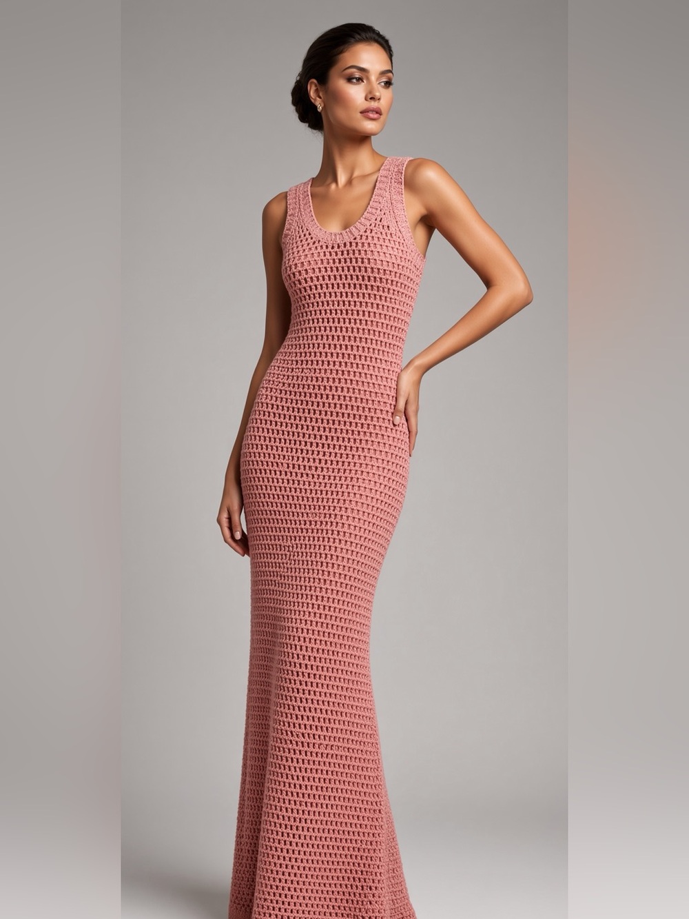 Derek Lam 10 Crosby Eliana Crochet Sweater cover up Tank Dress. Xs